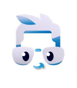 NerdImage_TRANS Nerd icon done is grays and blues.